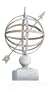 Garden Accents Garden Armillary with Concrete Base (2 pieces)