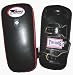 Twins Special Kick Pads (Black with Red Trim- Belt Buckle Straps)