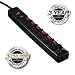 Electronics : Ultra U12-40629 - Surge suppressor - 1.875 kW - 7 output connector(s)
