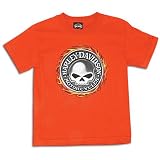Harley Davidson Motorcycle Screen Tee - Big Kids by 