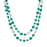 Long Turquoise Beads