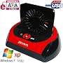L03UE Docking Station for 2.5"/3.5" Hard Drives USB2 & eSATA w/ Large Cooling Fan