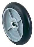 Harper Trucks WH 55P Mold-On Rubber 8-Inch by 2-1/4-Inch Ball Bearing Poly Hub Hand Truck Tire