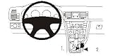 CPH-Brodit Opel Signum Brodit ProClip Console mount 2003 - 2006 Fits Europe - #833079