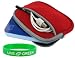 Neoprene Sleeve Case (Red) for Western Digital My Passport Elite 500 GB USB 2.0 Portable External Ha