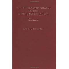 Textual Commentary on the Greek New Testament