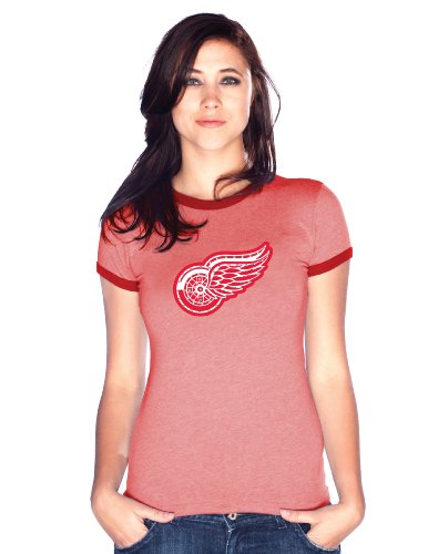 Majestic Threads NHL Detroit Red Wings Ringer Tee