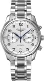 Longines Watches- Longines Master Collection Automatic Chronograph Transparent Case Back Mens Watch