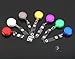 Aketek Lot 50 ID Badge Holder Reel Retractable Key Clip Wholesale Price 10 Colors