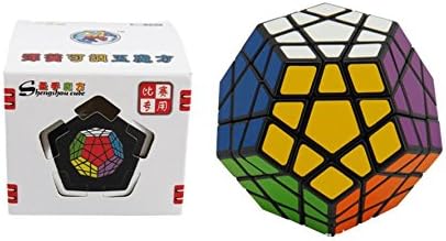 Easybuyus Magic Cube Puzzle 12 Color Megaminx Twist 3D High Speed Rubik's Education Toys