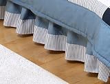 Come Sail Away Nautical Toddler Bed Skirt by JoJo Designs