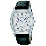 Seiko Wrist Watches-Seiko SNT015 Retrograde Quartz Leather Analog 24-Hour Day Date 50m Mens Watch
