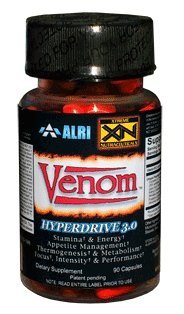 Buy Now at Amazon.com: Venom Hyperdrive 3.0-ALRI Hardcore Fat Loss, 90caps