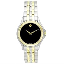 Movado Men's Museum Foil Quartz Two Tone Bracelet Watch #0601963
