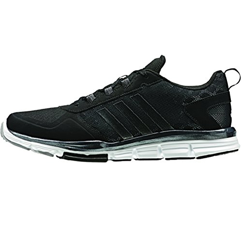 adidas Performance Men's Speed Trainer 2 Training Shoe, Black/White/Carbon Metallic, 7 M US
