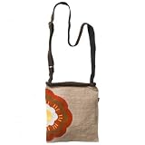 prAna Flower Hemp Satchel,Tan,One size