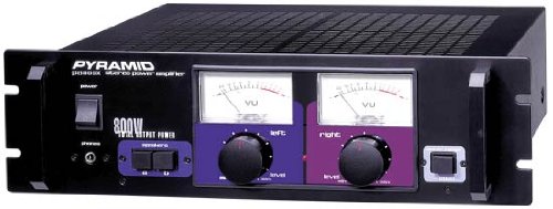 Sound Around Pyramid PA800X 800W Rack Mount Stereo PA Amplifier