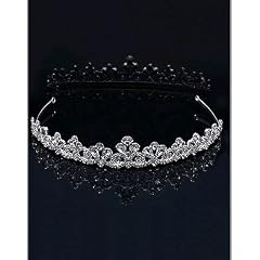 Tiara Diadem Kr�nchen Brautschmuck Hochzeit Fasching TS00003