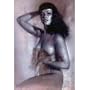 Bettie Page (Hand in Hair) Art Poster Print - 11x17