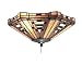 Landmark Lighting - 990-F: American Art 2-Light Fan Kit/Ceiling Mount in Classic Bronze