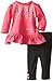 Calvin Klein Baby-Girls Newborn Pink Tunic with Black Leggings