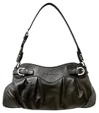 Ferragamo Maria Black Leather Handbag 21-5839BK