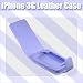 Super Deal Purple Flip Leather Case for Apple Ipod Touch Itouch 8Gb 16GB 32Gb 2G 2nd Generation
