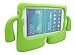 Tab 3, 7, Tab 4 Case, Kids Shock Proof Foam Case Cover Stand for Samsung Galaxy Tab 3, 7, Tab 4 (7.0) P3200/ T110/ T210/ T230 (Green)