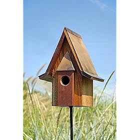 Mohagany Chateau Birdhouse by