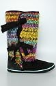 Sugar The Morigami Paris Sweater Boot in Black,Shoes for Women