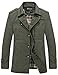 Wantdo Men's Turn Down Cotton Jacket
