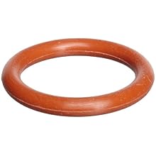 Silicone O-Ring, 70A Durometer, Red