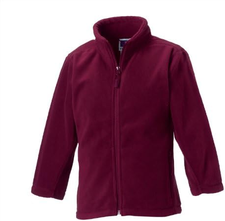 Jerzees Schoolgear Kids Full Zip Outdoor Fleece - French Navy - 1112