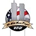 VictoryStore Yard Sign Outdoor Lawn Decorations - Â September 11, 2001, We Will Never Forget Sign With 2 EZ Stakes for posting (21.49