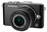 Olympus Pen E-PL3 Micro 4/3 Digital Camera & 14-42mm II Lens (Black/Black)
