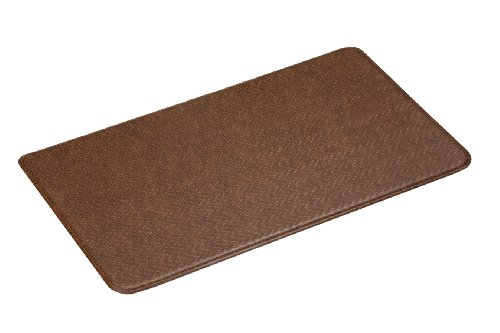 Sublime Imprint Anti-Fatigue Cobblestone Series 26-Inch by 72-Inch Comfort Mat, Toffee Brown