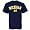 Michigan Wolverines Navy Blue Arch Logo T-shirt
