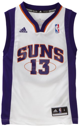 NBA Youth Phoenix Suns Steve Nash Replica Home Jersey - R28E5Vve (White, Medium)