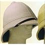 British Style Zulu Pith Helmet-- WHITE
