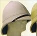 British Style Zulu Pith Helmet-- WHITE