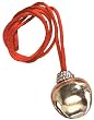 New Red Gold Santa Claus Costume Jingle Bell Necklace