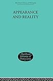 Appearance and reality : a metaphysical essay