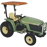 Tractors: Curtis Tractor Weather Canopy in Orange