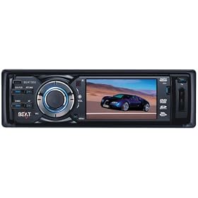 BEAT 550 In-dash, DIN-sized CD/MP3/DVD/USB DVD player with 3.0 inch screen, Bluetooth hands-free built-in