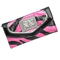 Star by Julien Macdonald-Pink patent zebra print purse