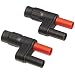 Fluke PM9082/001 Dual Banana Female Jack To Male BNC Adapter