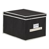 Kennedy Home Collection 5171 Large Size Collapsible Storage Box, Colors May Vary