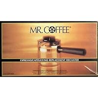 Mr. Coffee Espresso Carafe Assembly w/ Lid, Black