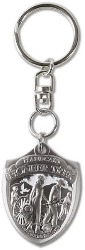 Pioneer Trek Shield Swivel Key Chain