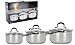 Ethos Hells Kitchen II Luna Pan Set Stainless Steel in HK Gift Box (3 Pieces)